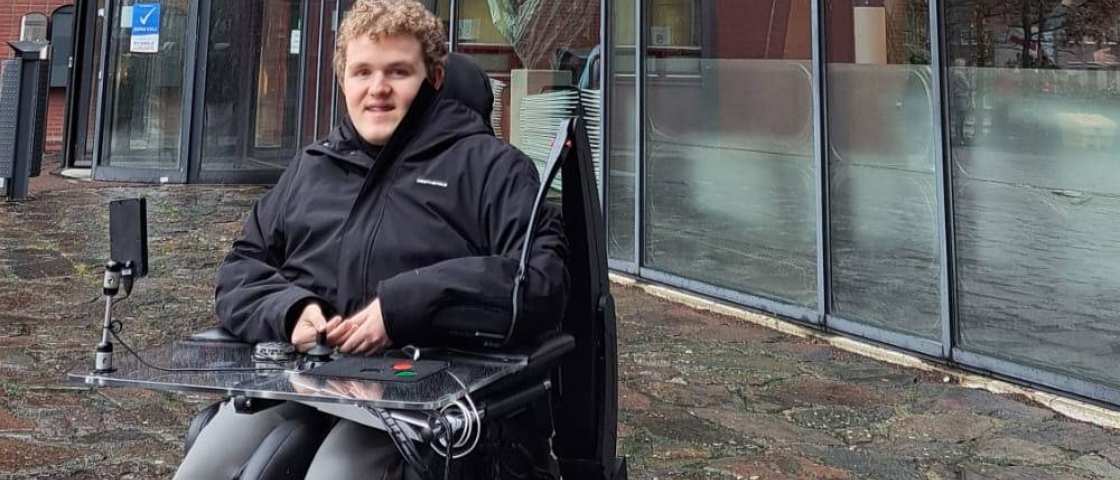 STERK-student Thomas Tonino voor de HAN, K33. Thomas is onderdeel van de STERKplaats Nijmegen op de Kapittelweg 33. 