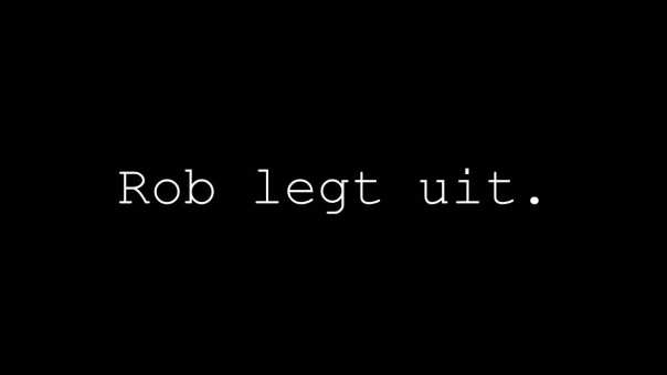 Rob legt uit