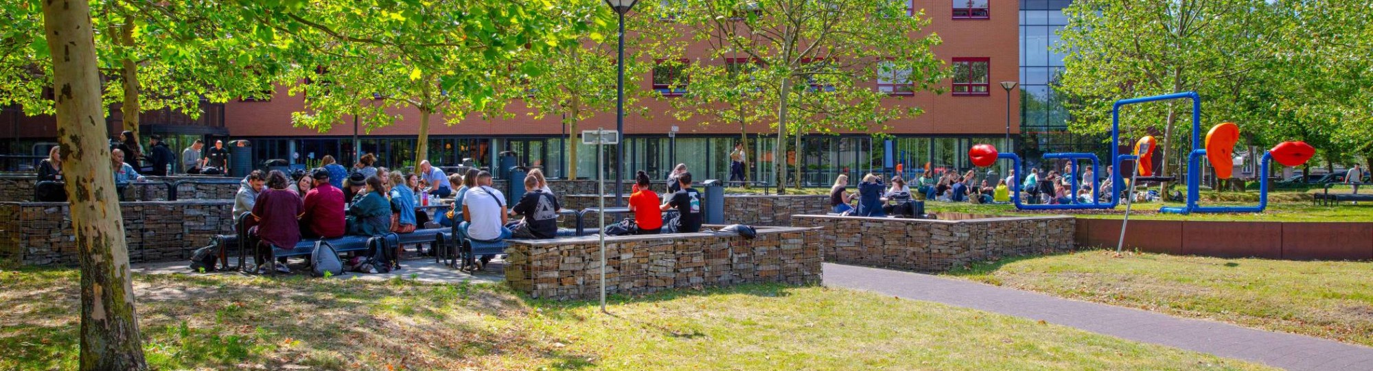Foto van de campus Heijendaal in Nijmegen