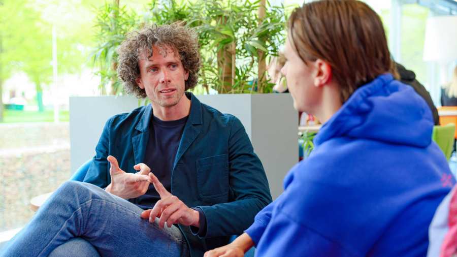 1-op-1 gesprek met een docent