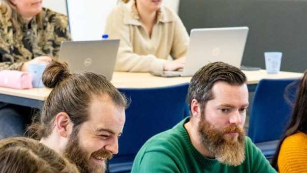 AMM LLO studenten aan het werk tijdens de les